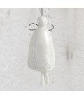 Porcelain Angel Bell Hanger | Small